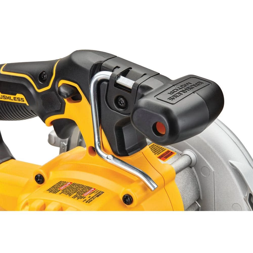 DEWALT 20V MAX Lithium-Ion Cordless Brushless Combo Kit (4-Tool) and 6-1/2 in. Circular Saw w/6Ah Battery & (2) 4Ah Batteries 8 DEWALT 20V MAX Lithium-Ion Cordless Brushless Combo Kit (4-Tool) and 6-1/2 in. Circular Saw w/6Ah Battery & (2) 4Ah Batteries - Image 8