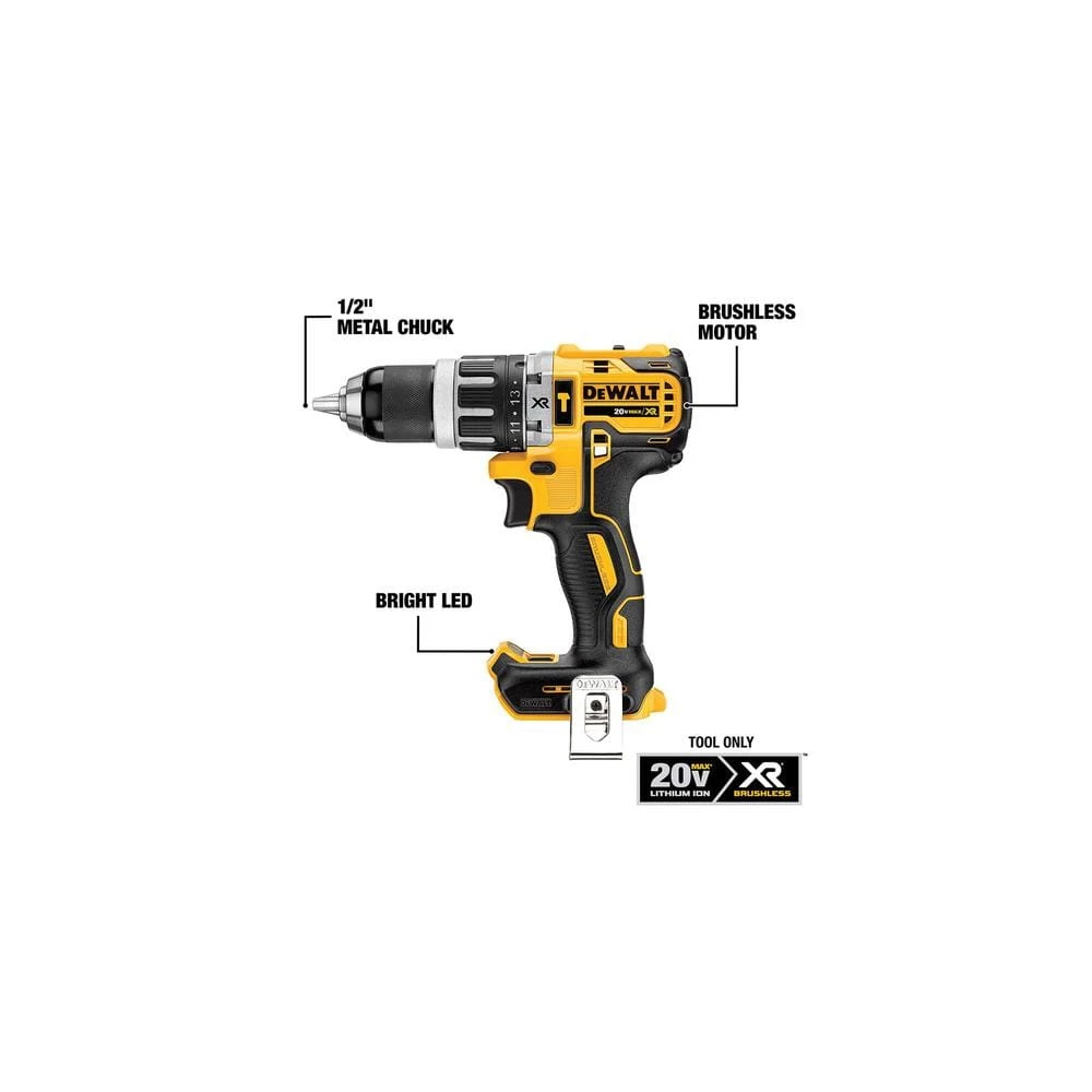 DEWALT 20-Volt Maximum Lithium-Ion Cordless Combo Kit (4-Tool) with 4 Ah Battery, 2 Ah Battery, Charger and Bag 2 DEWALT 20-Volt Maximum Lithium-Ion Cordless Combo Kit (4-Tool) with 4 Ah Battery, 2 Ah Battery, Charger and Bag - Image 2