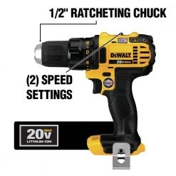 DEWALT 20-Volt MAX Cordless Combo Kit (5-Tool) with (2) 20-Volt 2.0Ah Batteries & Charger -DEWALT Shop dewalt power tool combo kits dck521d2 40 1000