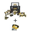 DEWALT 20V MAX Lithium-Ion Cordless Combo Kit(7-Tool) with ToughSystem Case and 20-Volt MAX XR Cordless Brushless Jigsaw