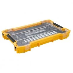 DEWALT 3/8 in. Drive Socket Set with Toughsystem Tray (37-Piece) -DEWALT Shop dewalt ratchet socket sets dwmt45400 77 1000