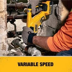 DEWALT 20-Volt MAX XR Cordless Brushless Compact Reciprocating Saw (Tool-Only) -DEWALT Shop dewalt reciprocating saws dcs367b 66 1000