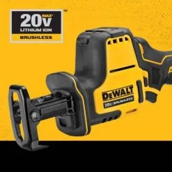 DEWALT ATOMIC 20-Volt MAX Cordless Brushless Compact Reciprocating Saw (Tool-Only) -DEWALT Shop dewalt reciprocating saws dcs369b 77 1000
