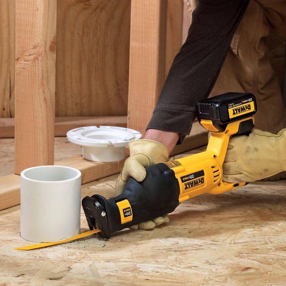 DEWALT 20-Volt MAX Cordless Reciprocating Saw with (1) 20-Volt Battery 3.0Ah 12 DEWALT 20-Volt MAX Cordless Reciprocating Saw with (1) 20-Volt Battery 3.0Ah - Image 12
