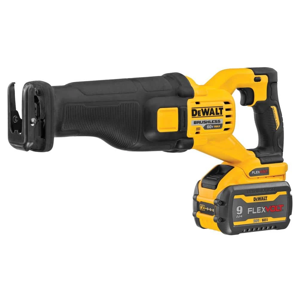 DEWALT FLEXVOLT 60-Volt MAX Cordless Brushless Reciprocating Saw with (1) FLEXVOLT 9.0Ah Battery 4 DEWALT FLEXVOLT 60-Volt MAX Cordless Brushless Reciprocating Saw with (1) FLEXVOLT 9.0Ah Battery - Image 4