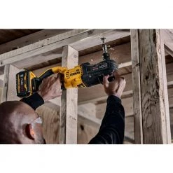 DEWALT 20-Volt Max Cordless 7/16 in. Quick Change Stud and Joist Drill (Tool-Only) -DEWALT Shop dewalt right angle drills dcd445b d4 1000