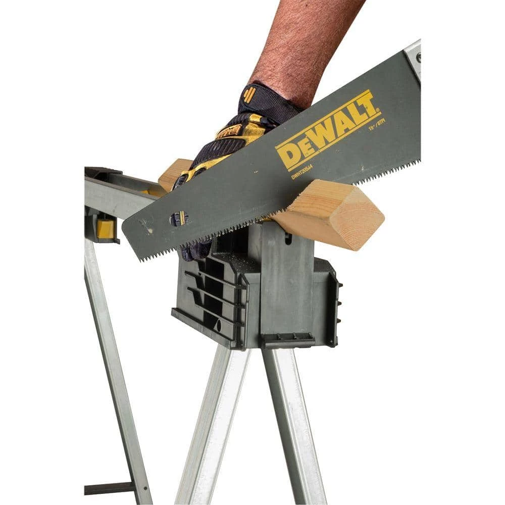 DEWALT 32 in. Metal Folding Sawhorse 8 DEWALT 32 in. Metal Folding Sawhorse - Image 8
