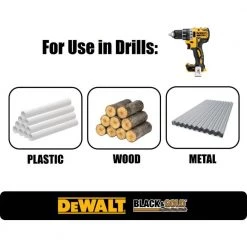 DEWALT Maxfit Screwdriving Set (50-Piece) and Black and Gold Drill Bit Set (10-Piece) -DEWALT Shop dewalt screwdriver bits dwamf50wdwa1180 1f 1000