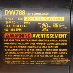 DEWALT 20 in. Variable-Speed Scroll Saw -DEWALT Shop dewalt scroll saws dw788 4f 1000