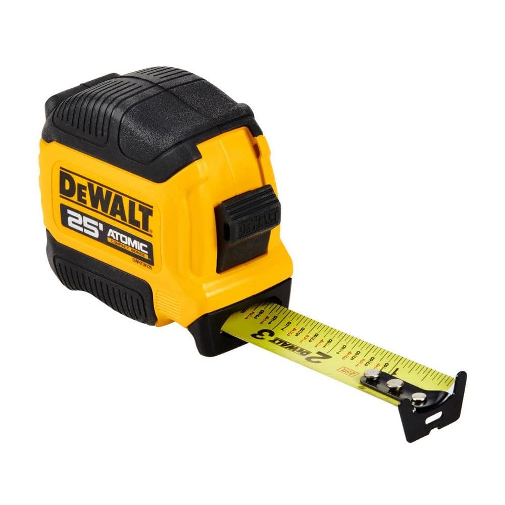 DEWALT ATOMIC 25 ft. x 1-1/8 in. Tape Measure 5 DEWALT ATOMIC 25 ft. x 1-1/8 in. Tape Measure - Image 5