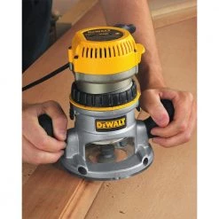 DEWALT 12 Amp Corded 2-1/4 Horsepower Fixed and Plunge Base Router Kit -DEWALT Shop dewalt wood routers dw618pkb 31 1000