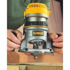 DEWALT 12 Amp Corded 2-1/4 Horsepower Fixed and Plunge Base Router Kit -DEWALT Shop dewalt wood routers dw618pkb 44 1000
