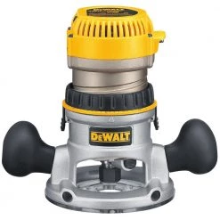 DEWALT 12 Amp Corded 2-1/4 Horsepower Fixed and Plunge Base Router Kit -DEWALT Shop dewalt wood routers dw618pkb c3 1000