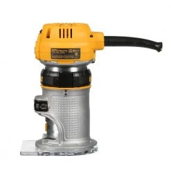 DEWALT 7 Amp Corded 1-1/4 HP Max Torque Variable Speed Compact Router with LEDs -DEWALT Shop dewalt wood routers dwp611 40 1000