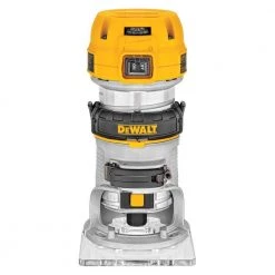 DEWALT 7 Amp Corded 1-1/4 HP Max Torque Variable Speed Compact Router with LEDs