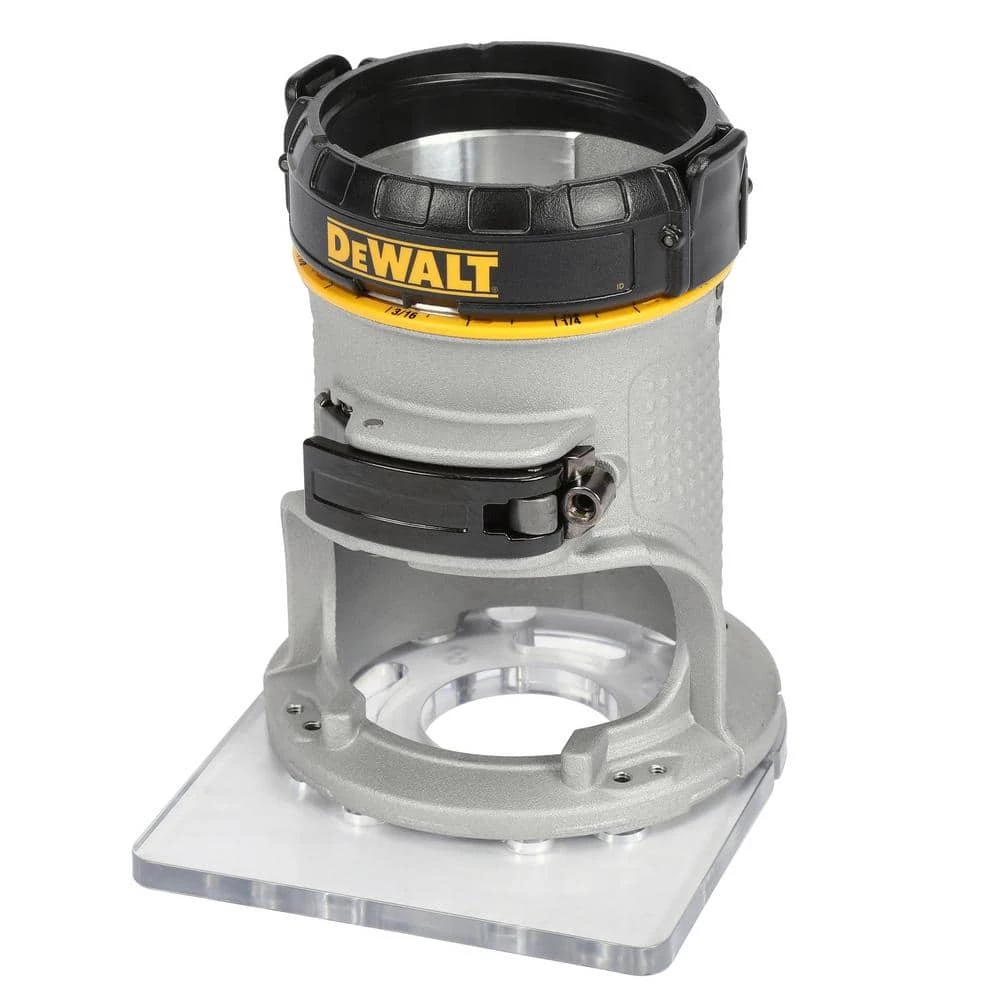 DEWALT 7 Amp Corded 1-1/4 Horsepower Compact Router with Plunge Base and Bag 4 DEWALT 7 Amp Corded 1-1/4 Horsepower Compact Router with Plunge Base and Bag - Image 4
