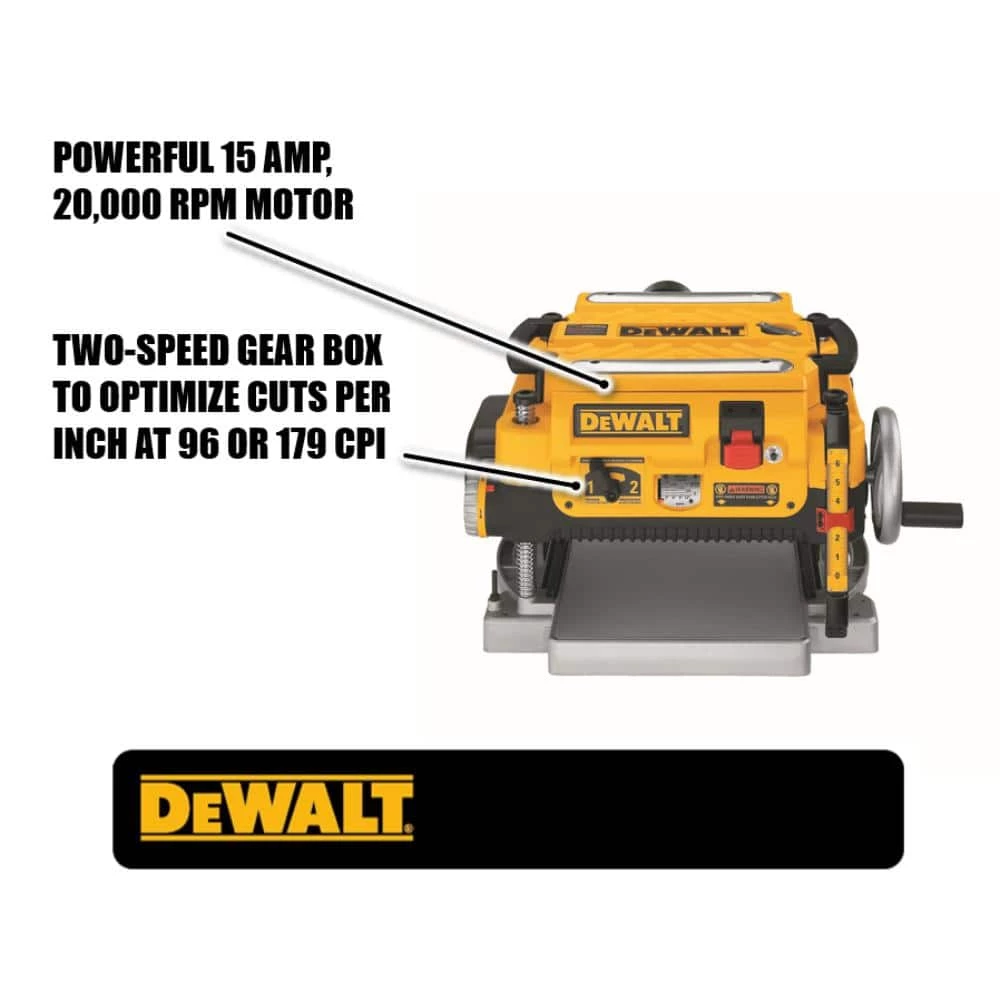 DEWALT 15 Amp Corded 13 in. Planer 3 DEWALT 15 Amp Corded 13 in. Planer - Image 3