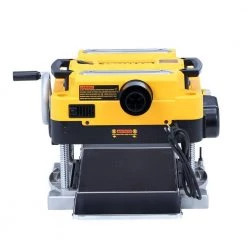 DEWALT 15 Amp Corded 13 in. Heavy-Duty 2-Speed Thickness Planer with (3) Knives, In Feed Table and Out Feed Table -DEWALT Shop yellow dewalt planers dw735x 77 1000