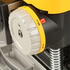 DEWALT 15 Amp Corded 13 in. Heavy-Duty 2-Speed Thickness Planer with (3) Knives, In Feed Table and Out Feed Table -DEWALT Shop yellow dewalt planers dw735x fa 1000