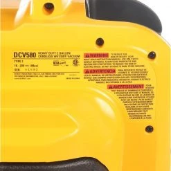 DEWALT 2 Gal. Max Cordless Wet/Dry Vacuum without Battery and Charger -DEWALT Shop yellows golds dewalt wet dry vacuums dcv580h 31 1000